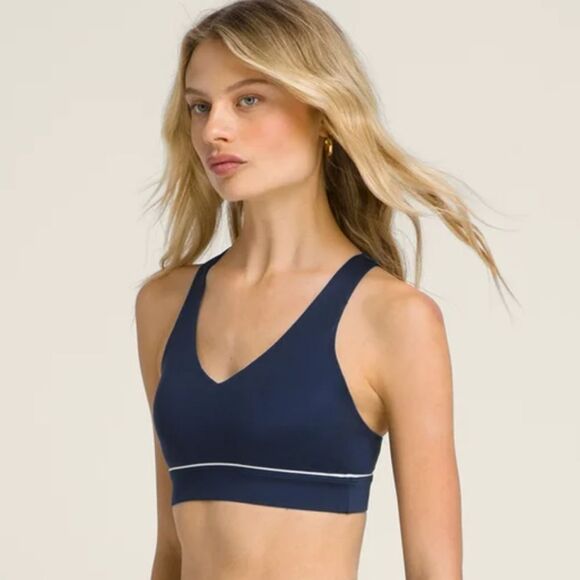 Wilo The Label Navy Blue Sports Bra L - Picture 1 of 5
